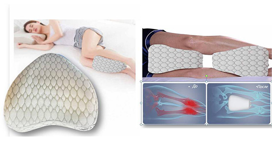 ORBIT LEG–комфорт магниттері бар аяққа арналған ортопедиялық жастығы